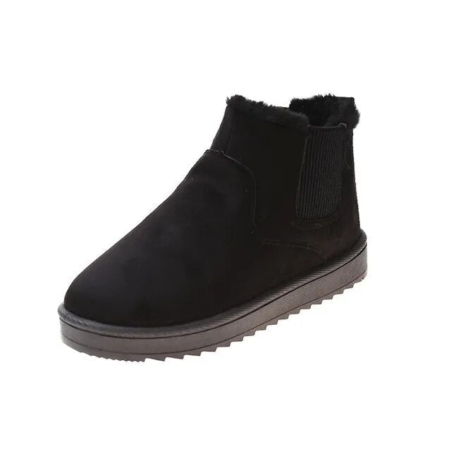 Trendy Women's Winter Ankle Boots | Stylish, Warm & Waterproof Design