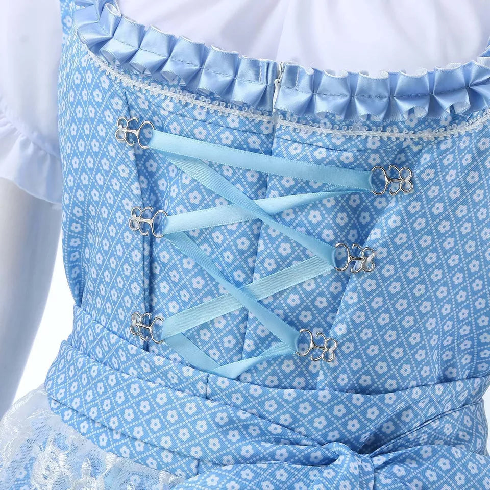 Women's Traditional Oktoberfest Dirndl Dress | Midi