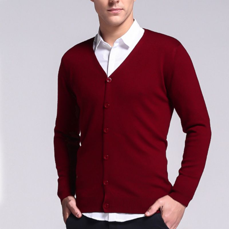 Bramwell | Stylish Men's Cardigan with Button Closure | Warm, Comfortable, Versatile