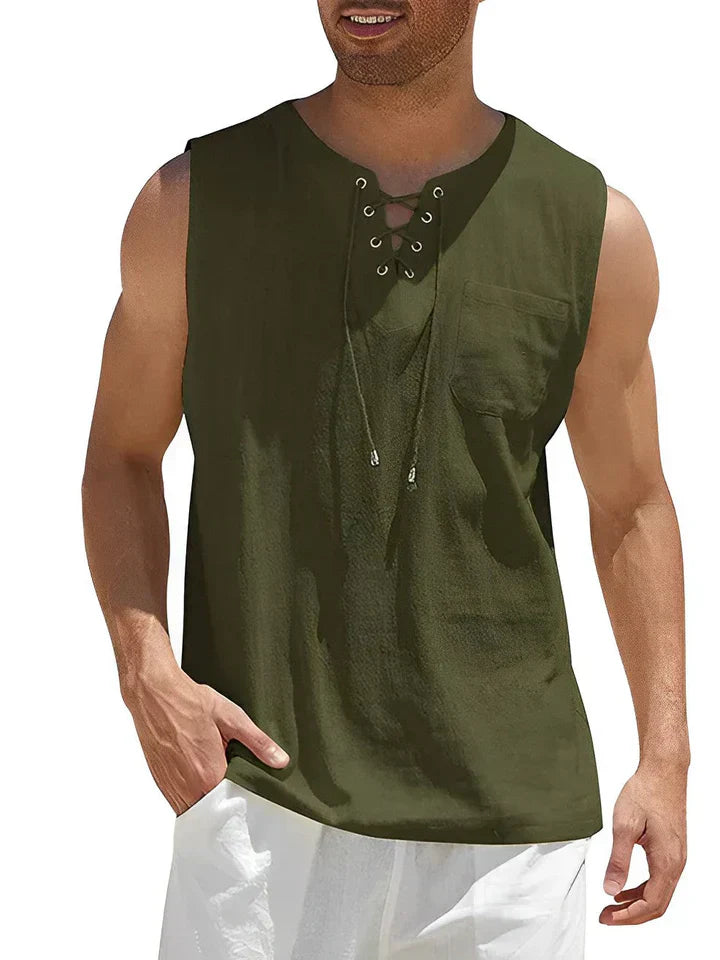 Lyndon | Stylish Men's Summer Vest Top | Lightweight, Breathable, Comfortable