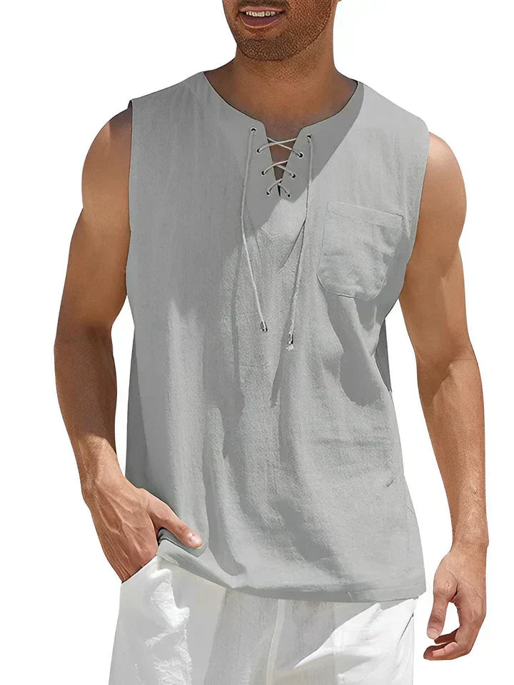 Lyndon | Stylish Men's Summer Vest Top | Lightweight, Breathable, Comfortable