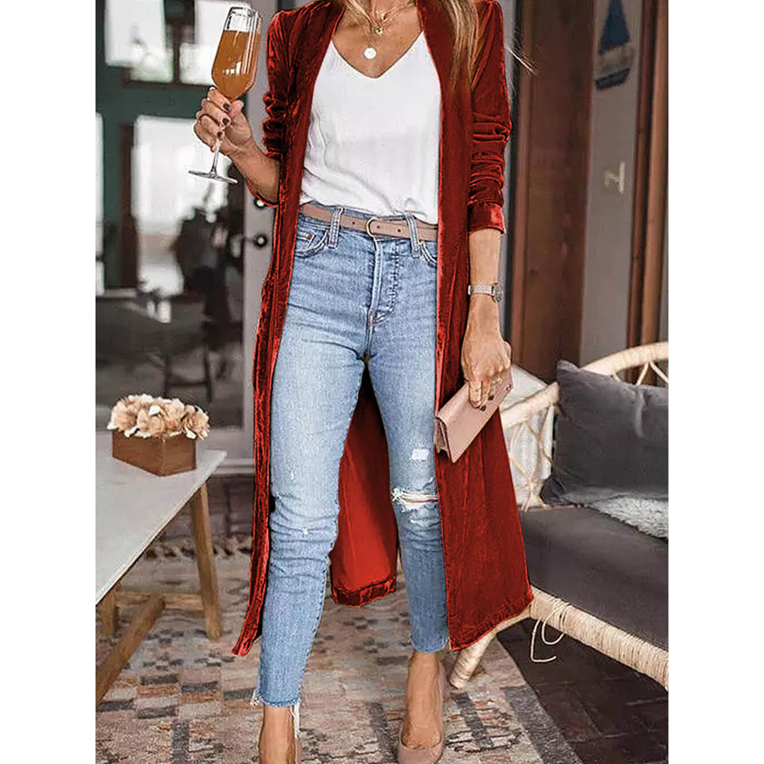 Bramley | Women's Chic Long Cardigan | Stylish, Cozy, Versatile Design