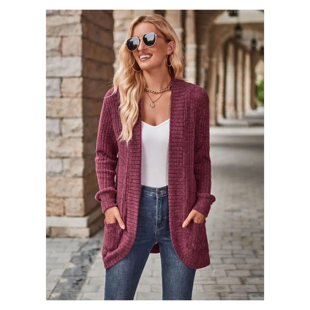 Lynwood | Women's Long Knitted Cardigan | Cozy, Stylish, Perfect for Winter