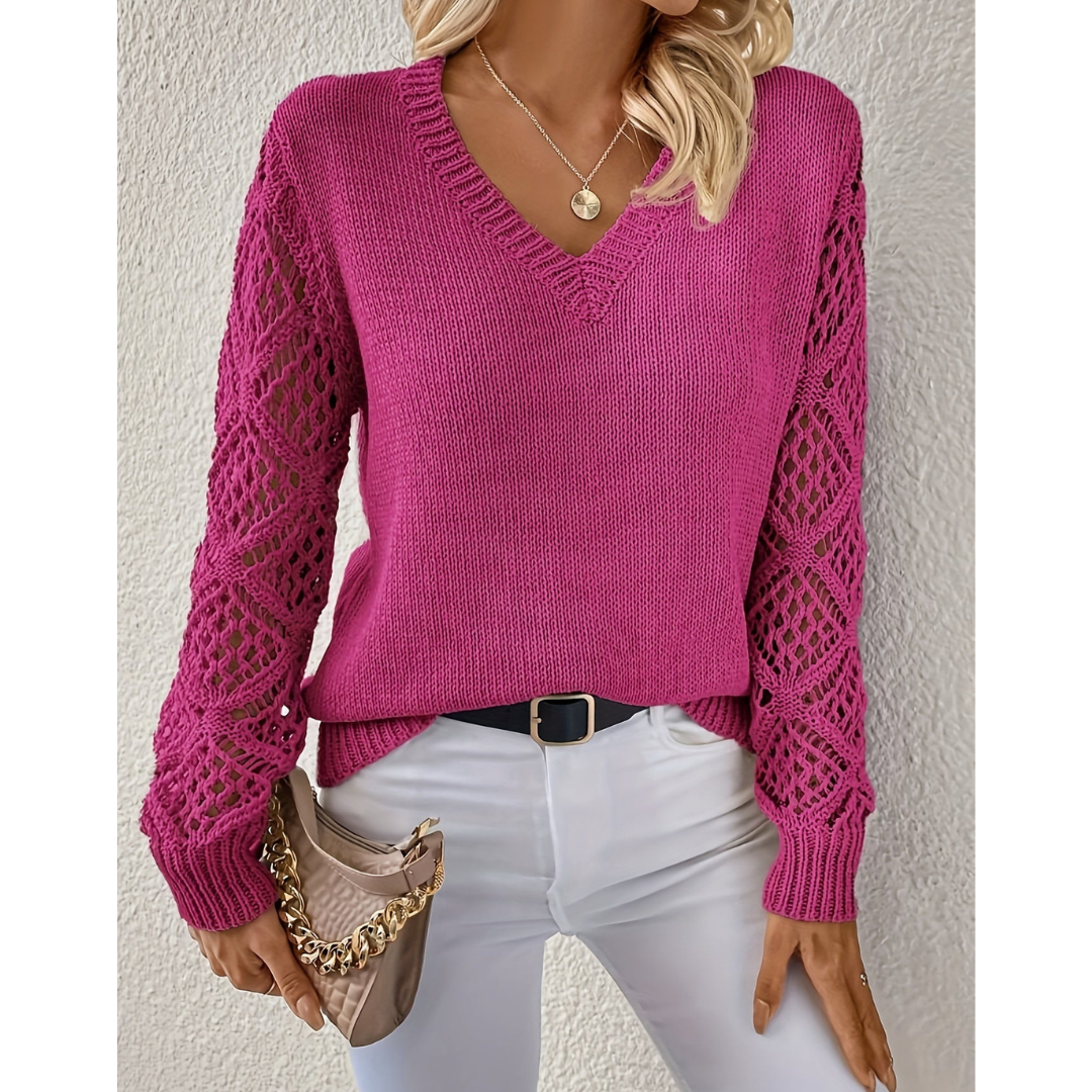 Loxley | Women's Cozy Long Sleeve Jumper | Knitted, Soft, Stylish Design