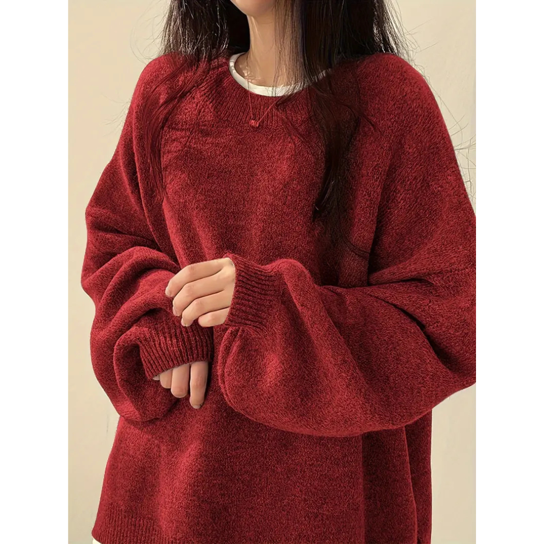 Loxley | Women's Long Sleeve Warm Sweater | Oversized, Cozy, Stylish