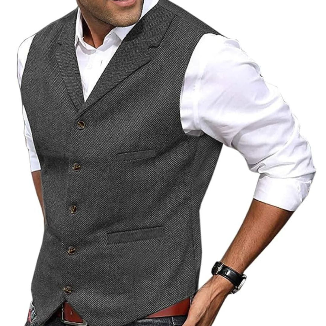 Bramley | Men's Tailored Waistcoat | Stylish, Elegant, Versatile Design