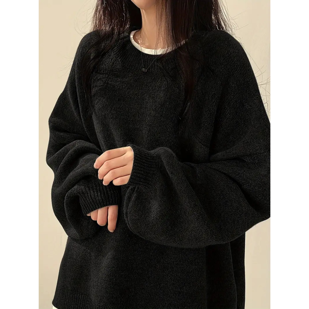 Loxley | Women's Long Sleeve Warm Sweater | Oversized, Cozy, Stylish