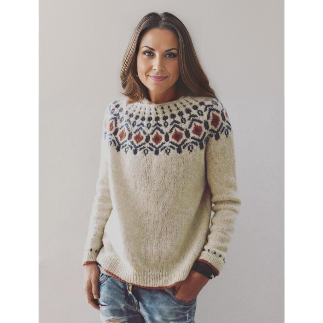 Lunaris | Women's Winter Crew Neck Jumper | Cosy, Stylish, Versatile