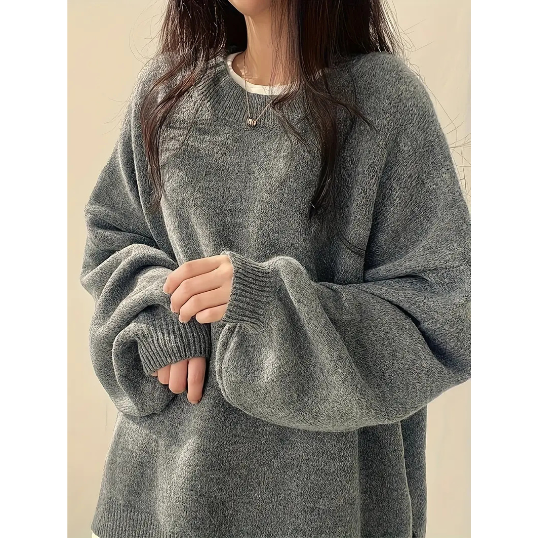 Loxley | Women's Long Sleeve Warm Sweater | Oversized, Cozy, Stylish