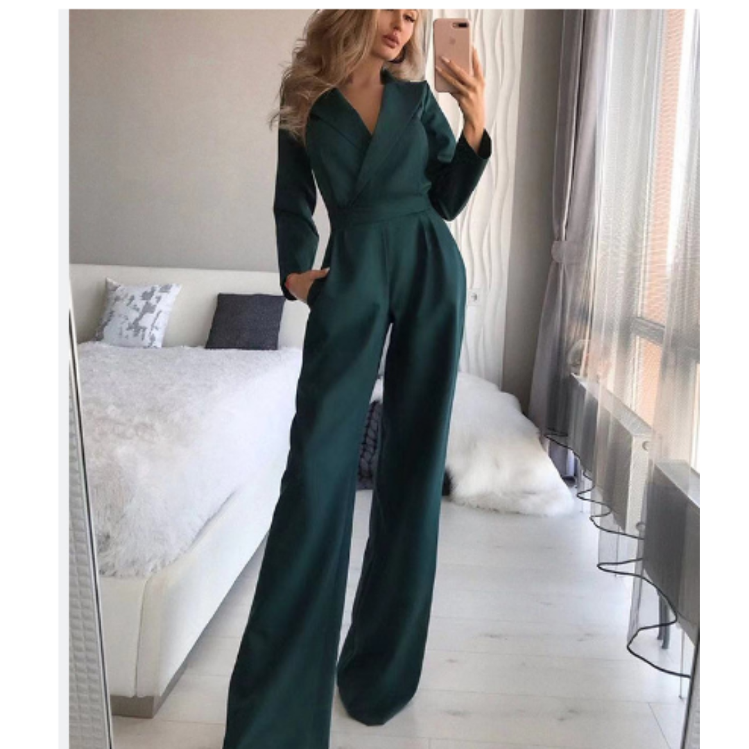 Elowen | Stylish Wide Strap Jumpsuit | Comfortable, Versatile, Fashionable