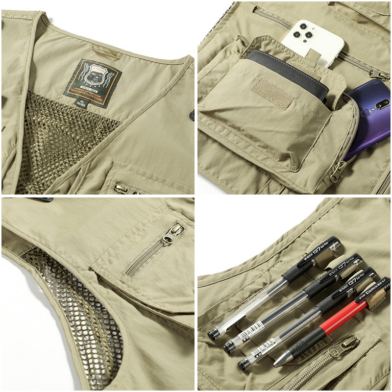 Bramwell | Men's Tactical Vest | Durable, Lightweight, Multi-Pocket Design