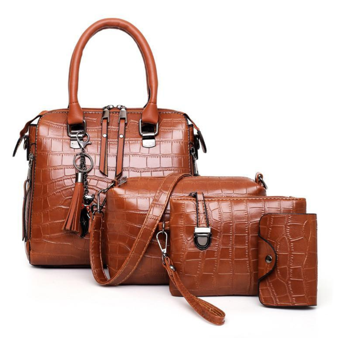Women's 4 Piece Handbag Set | Stylish