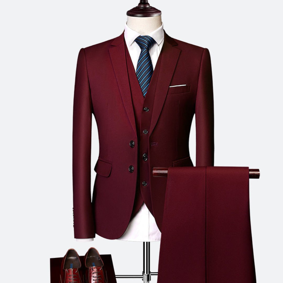 Loxley | Men's Three-Piece Suit | Stylish, Tailored, Versatile Design