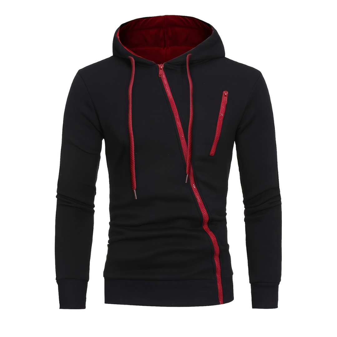 Brampton | Men's Zip-Up Hooded Jacket | Warm, Long Sleeve, Stylish Design