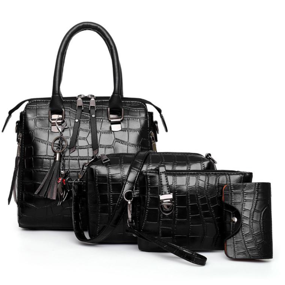 Women's 4 Piece Handbag Set | Stylish