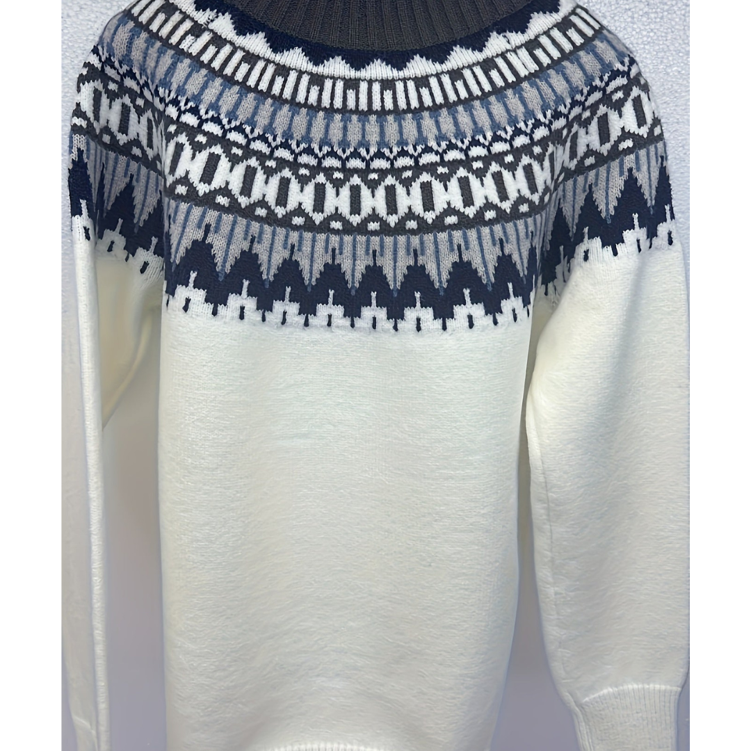 Lunaris | Women's Knitted Long Sleeve Jumper | Cozy, Stylish, Versatile