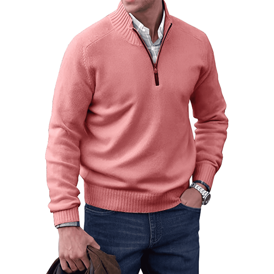 Aldric | Men's Half Zip Sweater | Comfortable, Stylish, Premium Quality