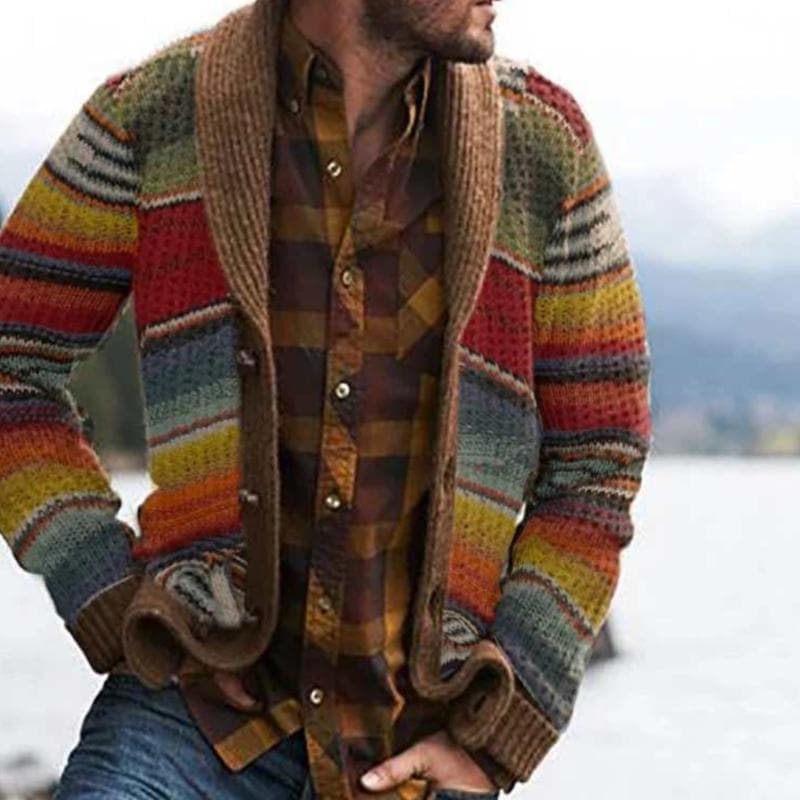 Lyndon | Stylish Knitted Cardigan for Men | Comfortable, Versatile, Trendy