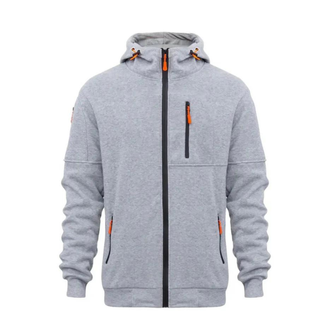 Bramwell | Men's Casual Zip-Up Hoodie | Stylish, Comfortable, Versatile Wear