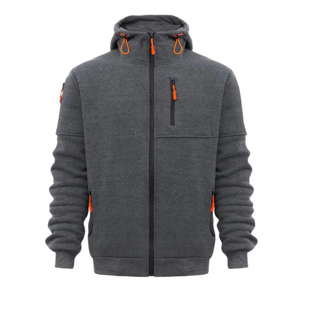 Bramwell | Men's Casual Zip-Up Hoodie | Stylish, Comfortable, Versatile Wear