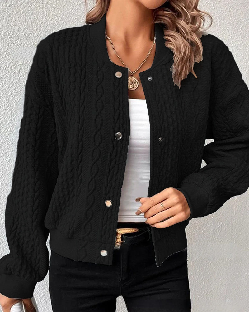 Bracken | Women's Stylish Winter Knit Cardigan | Buttoned, Warm, Comfortable