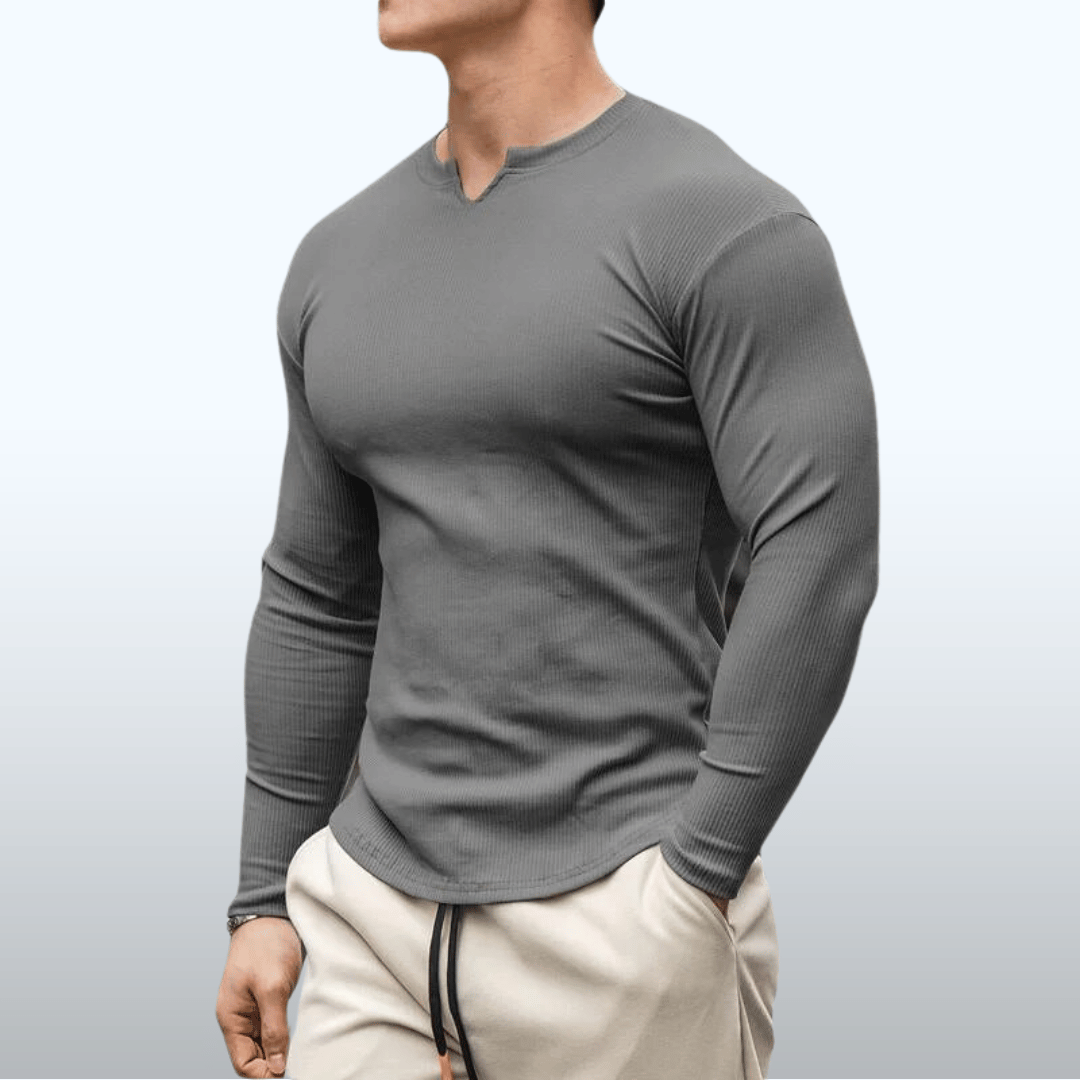 Bennett | Men's Long Sleeve Luxury T-Shirt | Soft, Stylish, Comfortable Fit