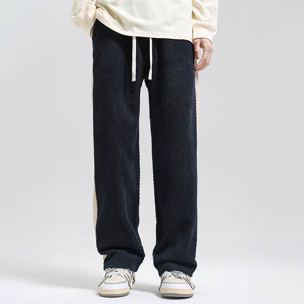 Fenton | Men's Casual Jogging Trousers with Waffle Texture | Comfortable, Stylish Fit