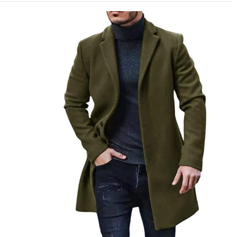 Bramwell | Men's Classic Long Overcoat | Stylish, Warm, and Versatile