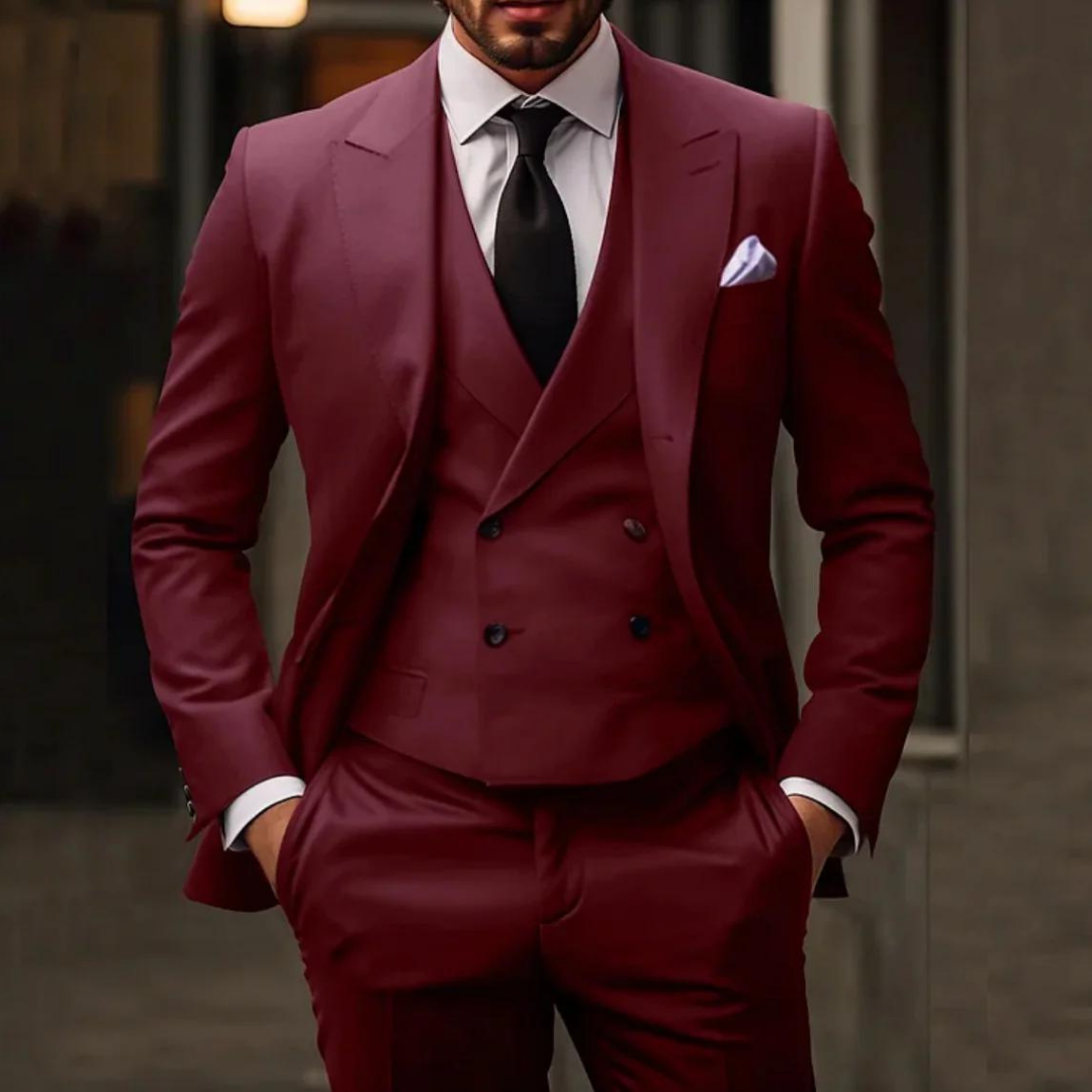 Bramley | Men's Three-Piece Suit | Elegant, Tailored, Premium Quality