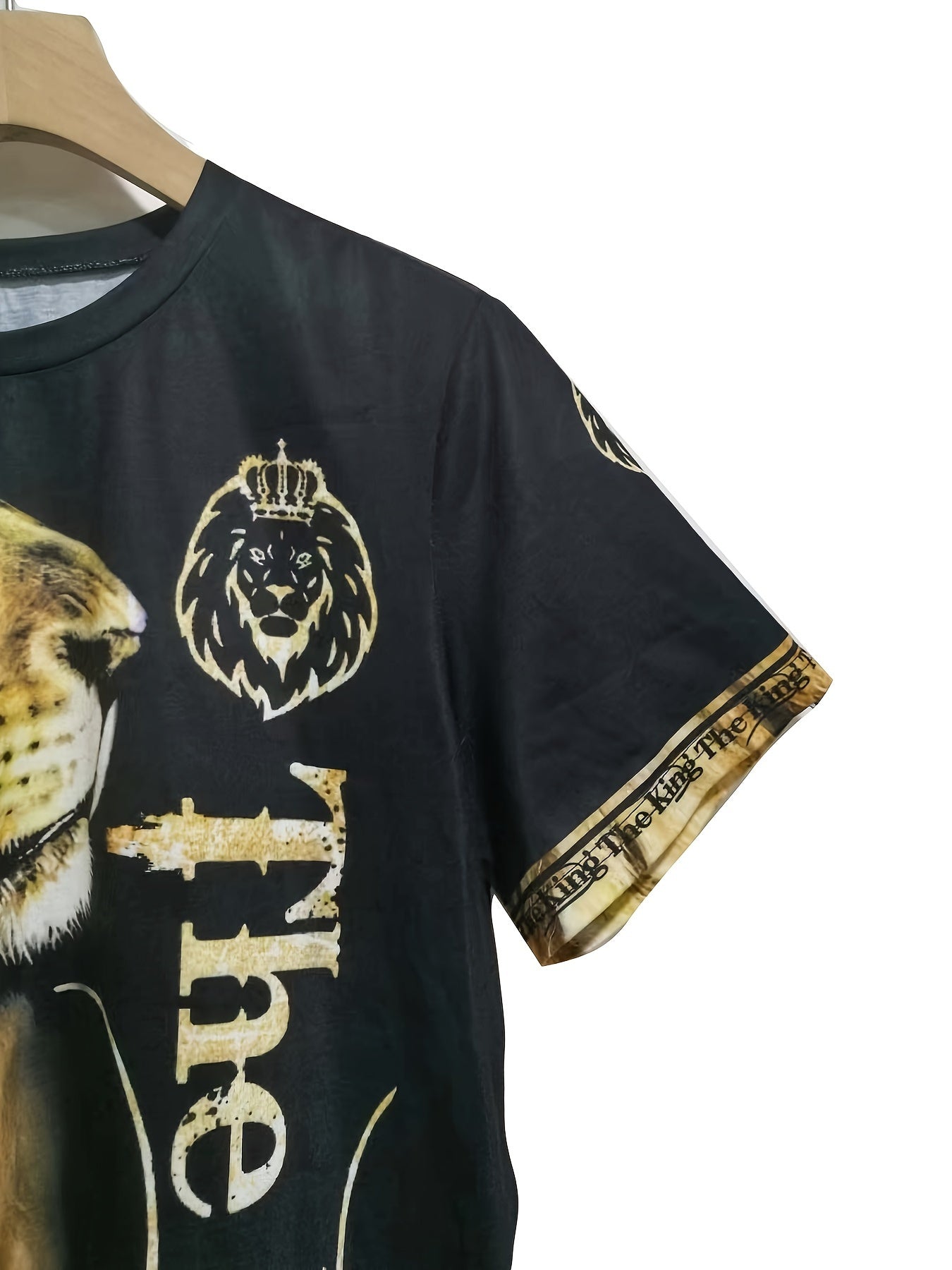 Bramwell | Men's 3D Lion Print Two-Piece Outfit | Stylish, Comfortable, Premium