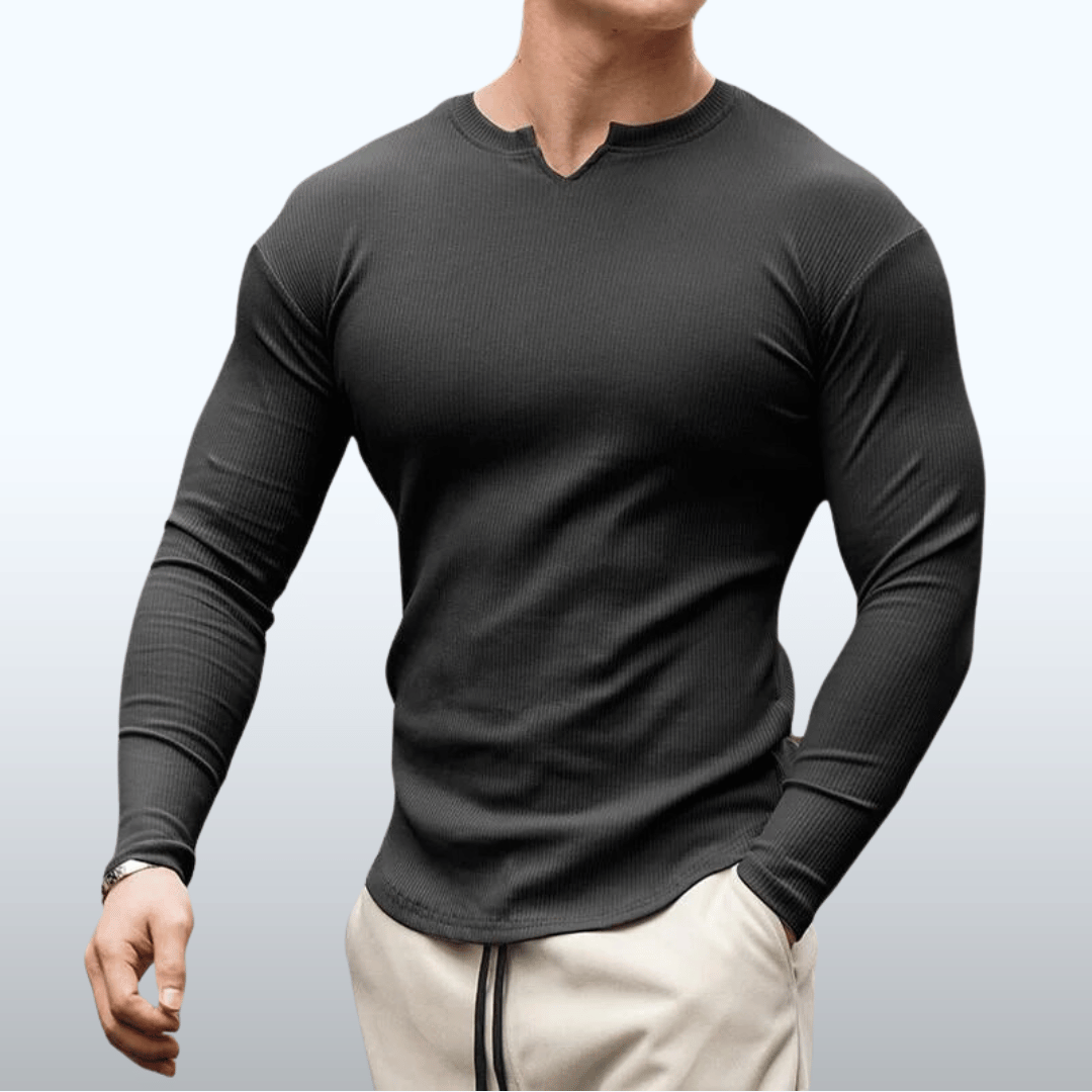 Bennett | Men's Long Sleeve Luxury T-Shirt | Soft, Stylish, Comfortable Fit