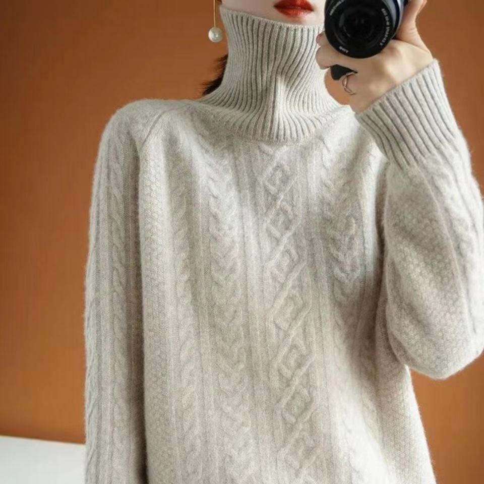 Fenton | Women's Cozy Knit Jumper | Turtleneck, Soft, Stylish Design