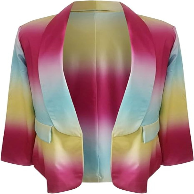 Lysandra | Women's Long Sleeve Tie-Dye Jacket | Stylish, Trendy, Versatile