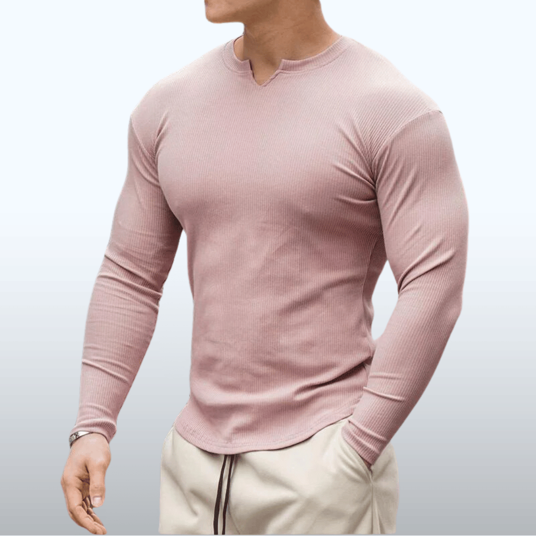 Bennett | Men's Long Sleeve Luxury T-Shirt | Soft, Stylish, Comfortable Fit