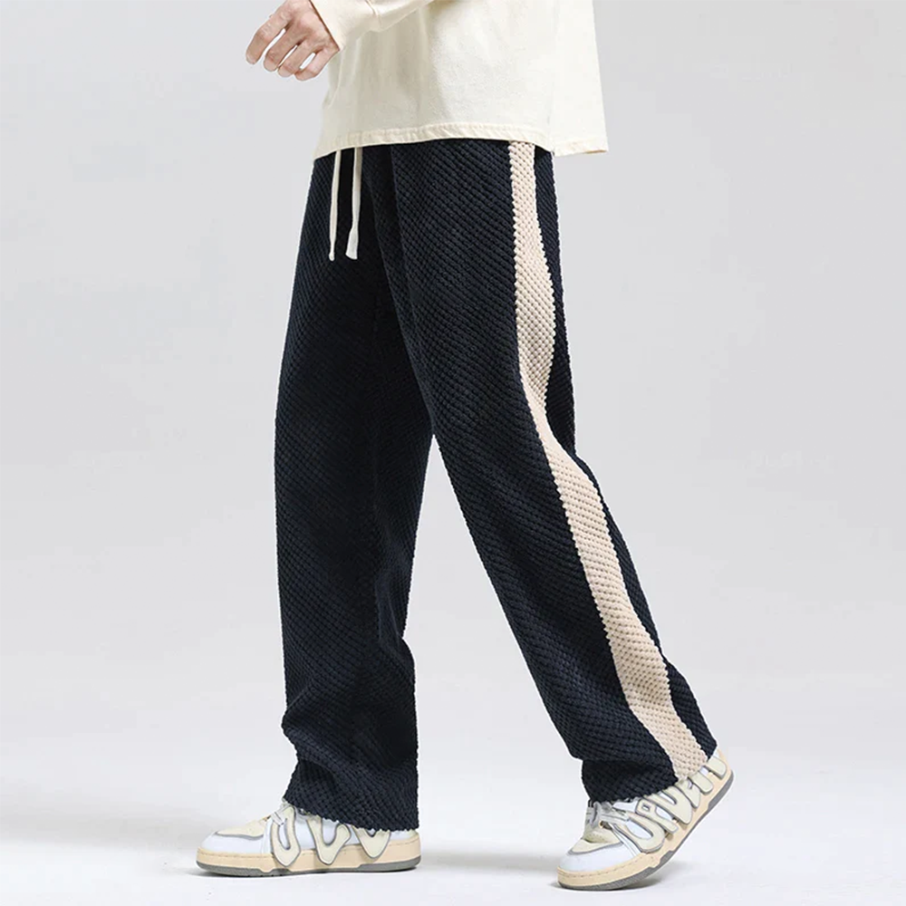 Fenton | Men's Casual Jogging Trousers with Waffle Texture | Comfortable, Stylish Fit