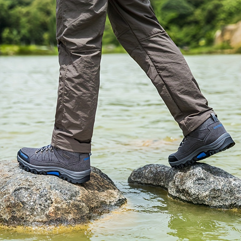 Bramwell | Durable Men's Lace-Up Hiking Boots | Waterproof, Comfortable, Stylish