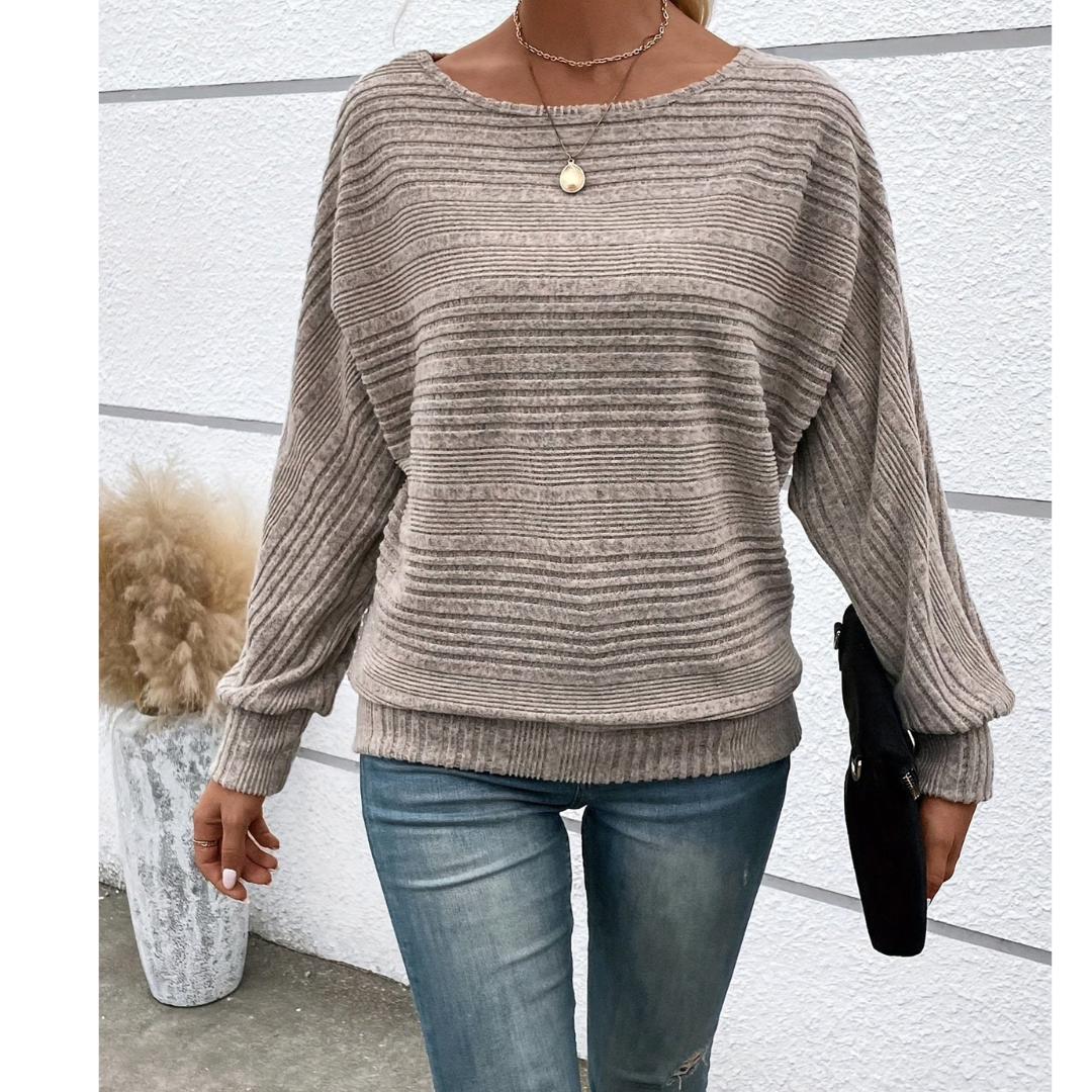 Loxley | Women's Knitted Crew Neck Jumper | Soft, Stylish, and Cosy