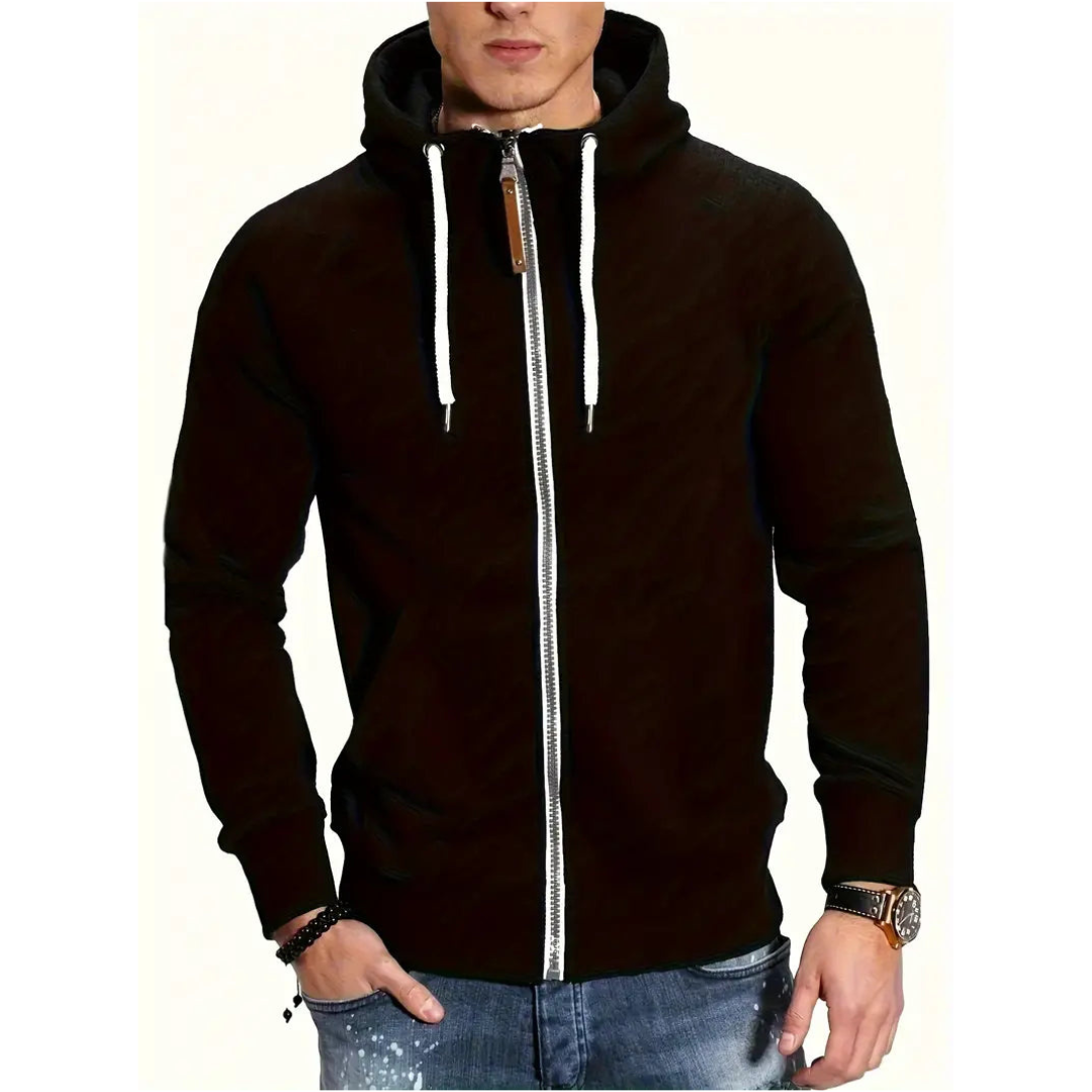 Bramley | Men's Zip-Up Hooded Jacket | Warm, Stylish, Perfect for Winter