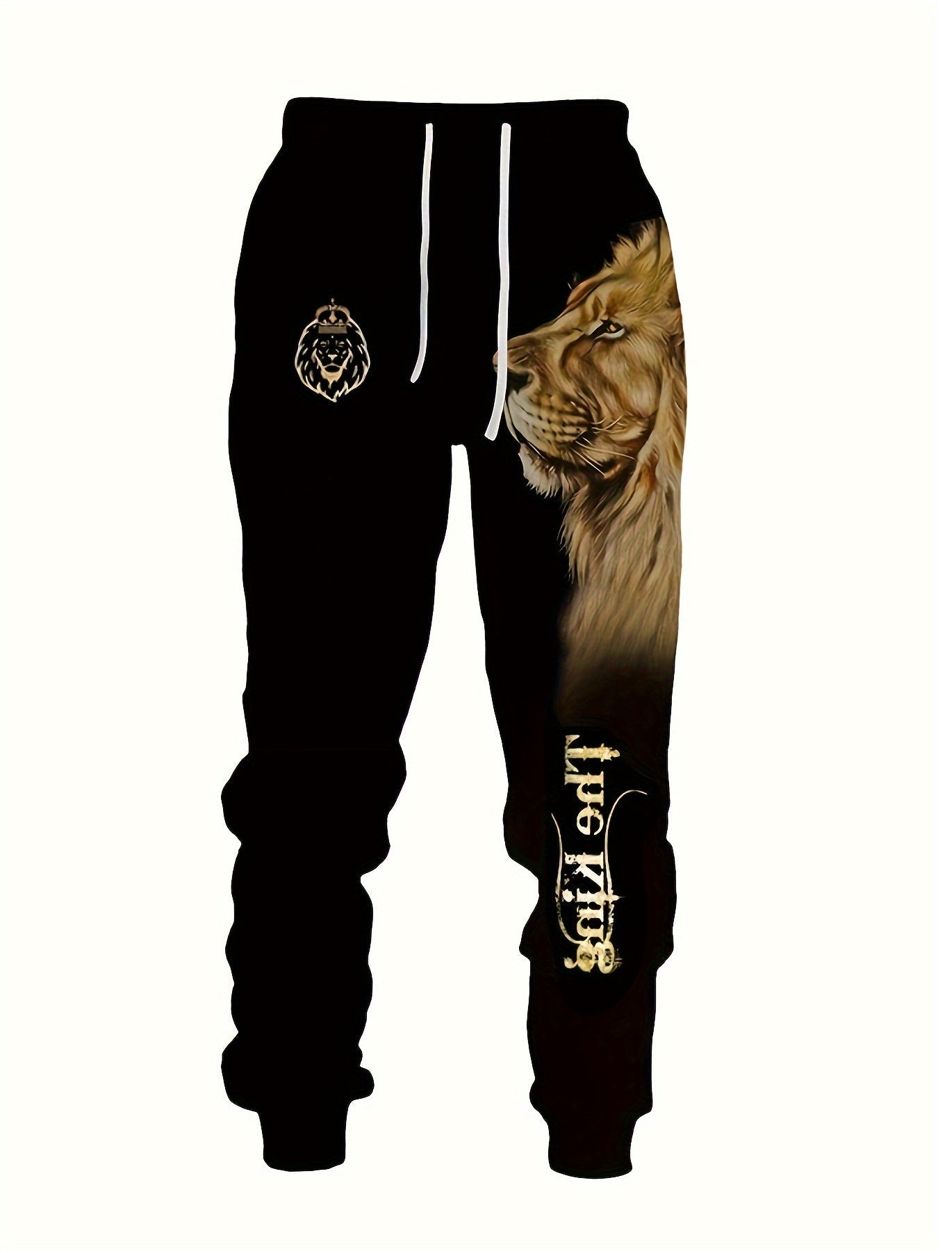 Bramwell | Men's 3D Lion Print Two-Piece Outfit | Stylish, Comfortable, Premium