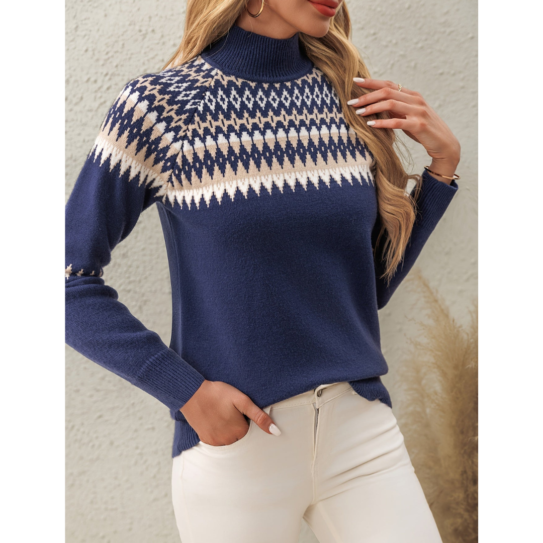 Lysandra | Women's Cozy Long Sleeve Jumper | Stylish, Warm, Comfortable