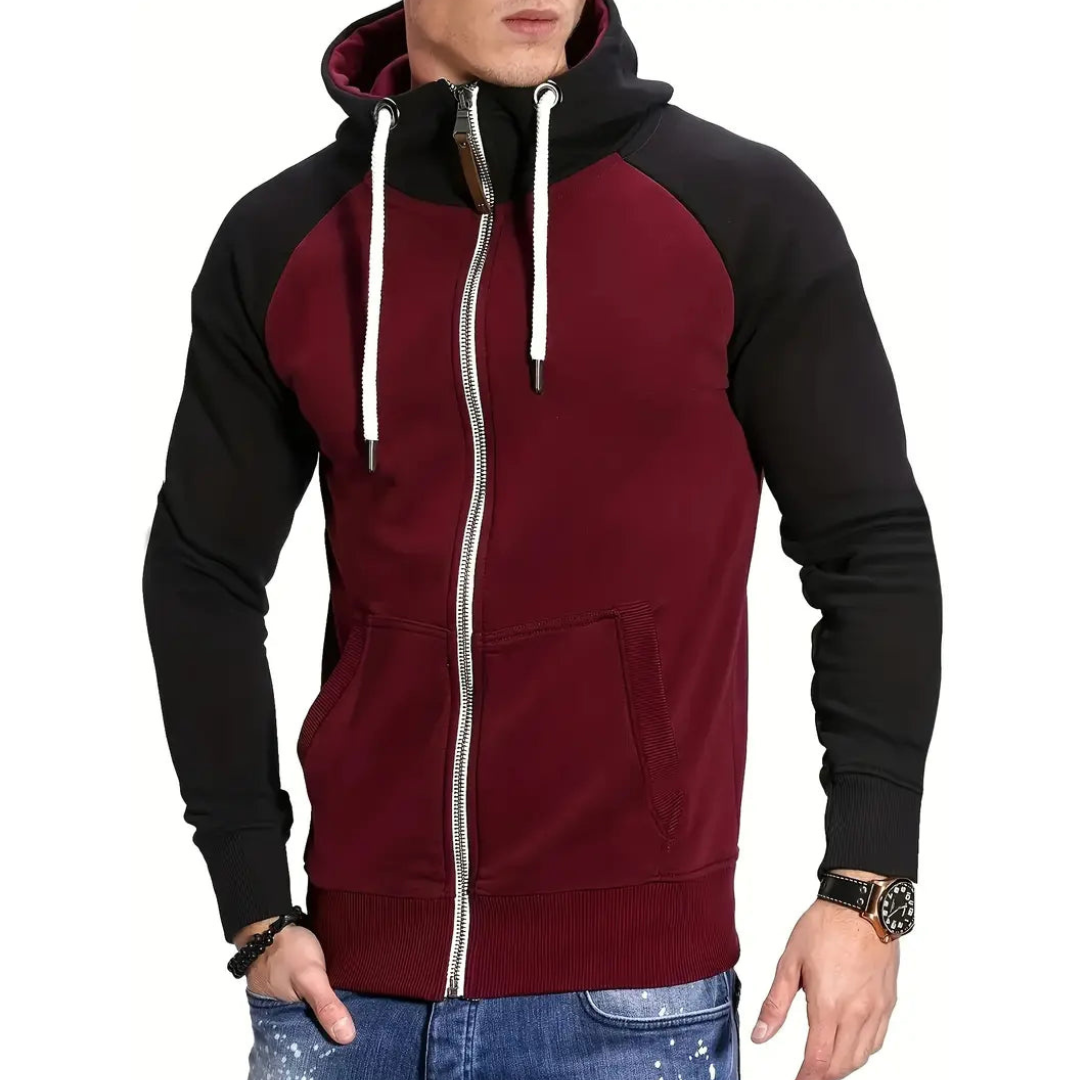 Bramley | Men's Zip-Up Hooded Jacket | Warm, Stylish, Perfect for Winter