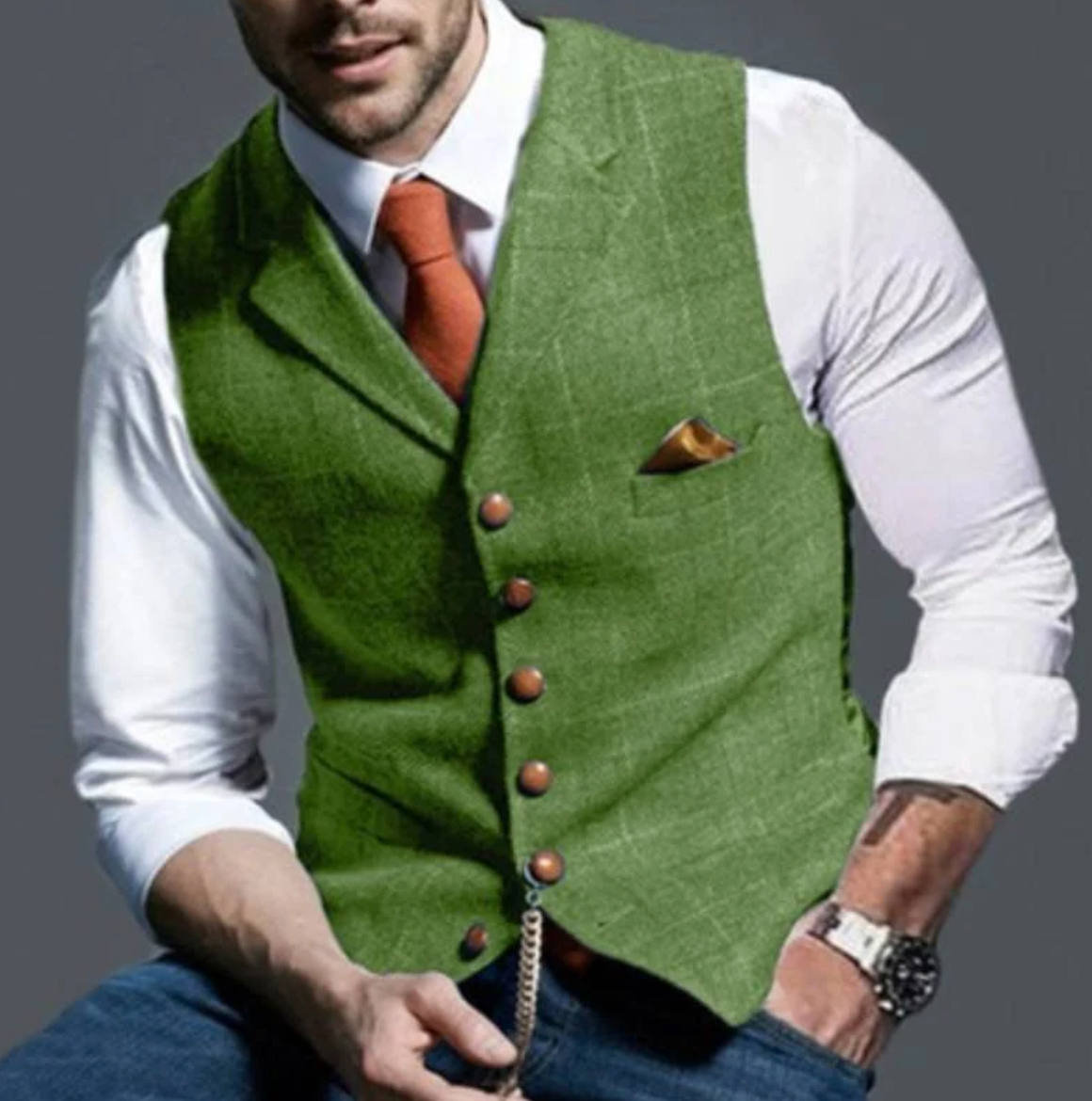 Elysium | Men's Classic Waistcoat | Stylish, Tailored Fit, Timeless Design