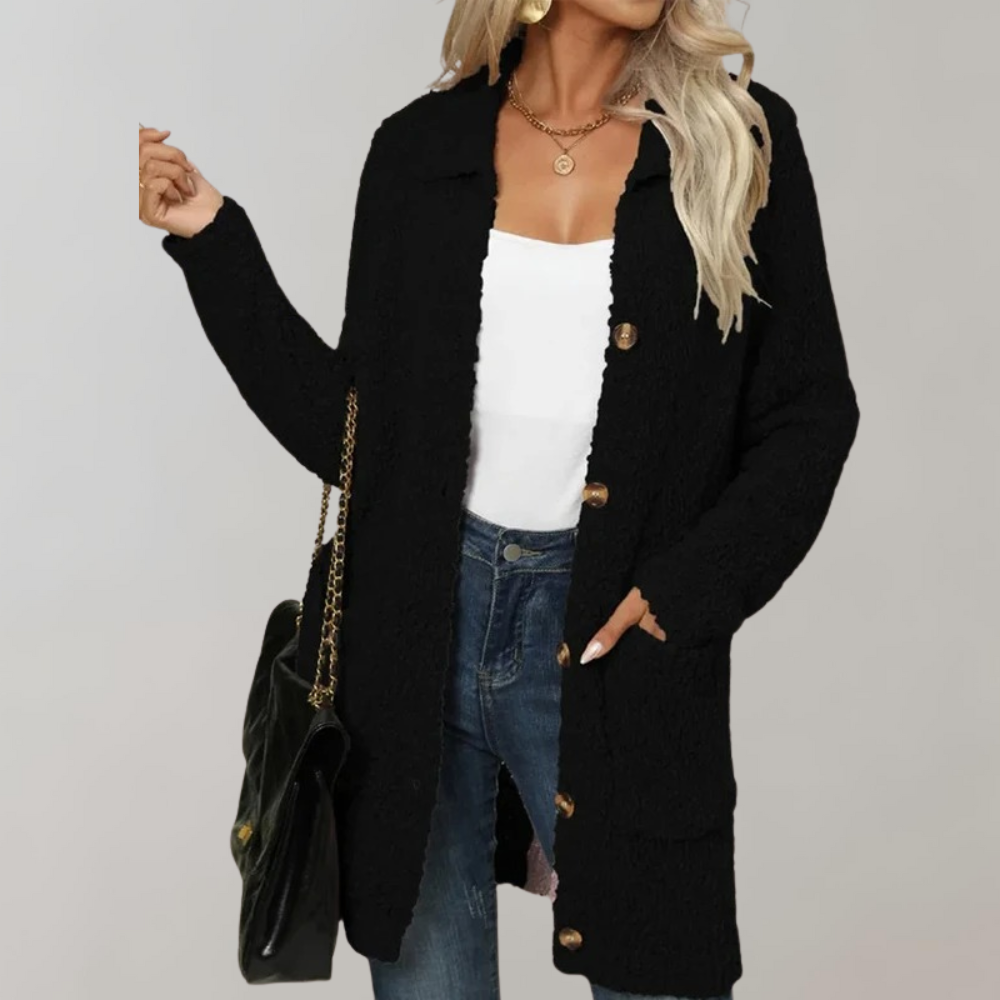 Lunara | Women's Long Knitted Cardigan | Cozy, Stylish, Versatile Wear