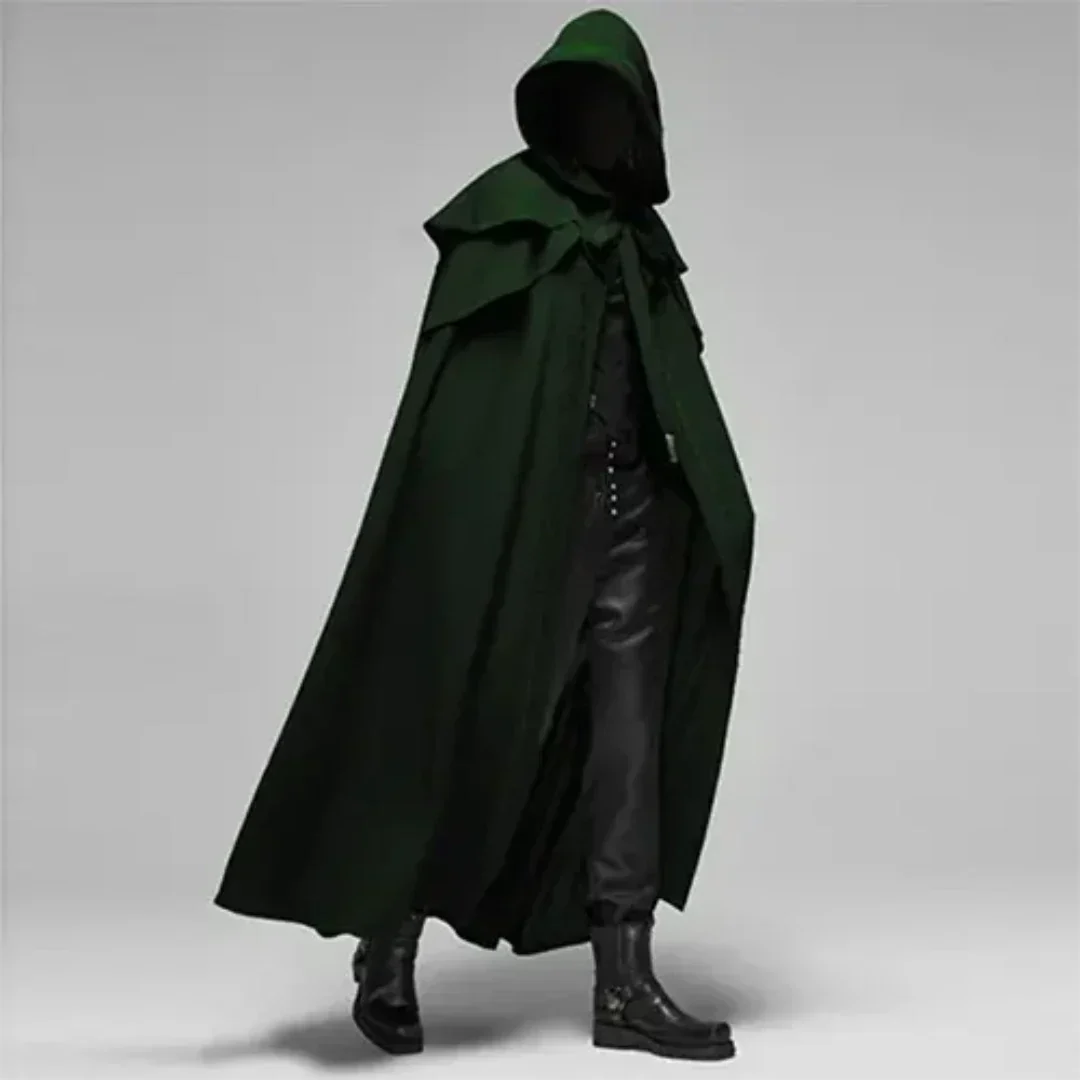 Vespera | Men's Stylish Cape | Hooded, Elegant, Versatile Design