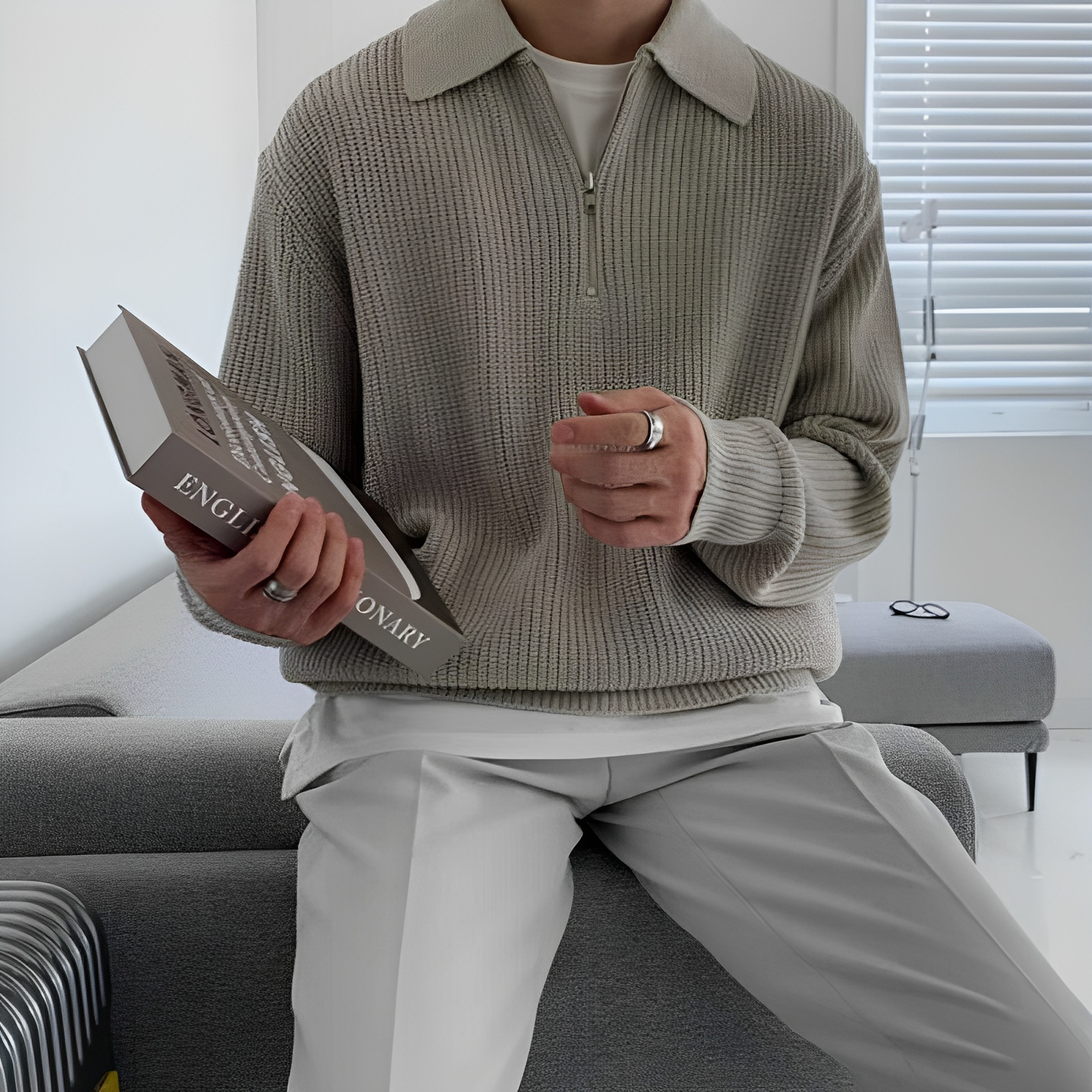 Bramley | Men's Cashmere Jumper | Luxurious, Soft, Stylish Knitwear