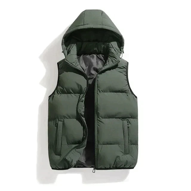 Bramley | Men's Gilet with Removable Hood | Stylish, Comfortable, Versatile