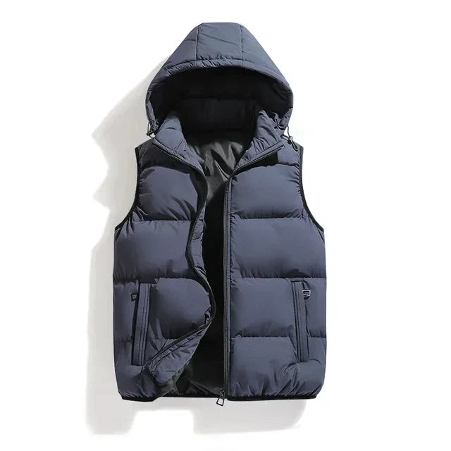 Bramley | Men's Gilet with Removable Hood | Stylish, Comfortable, Versatile