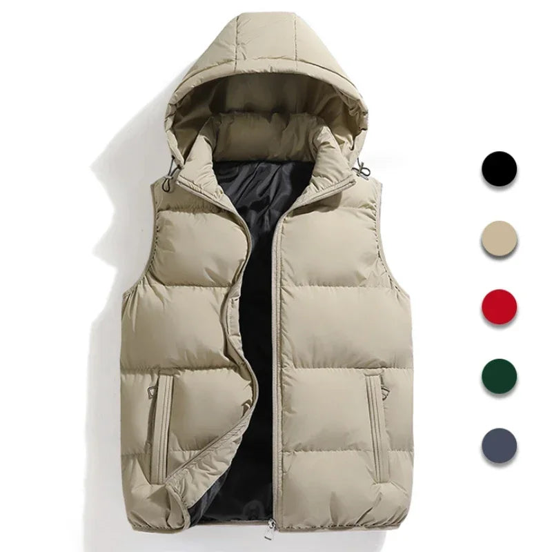 Bramley | Men's Gilet with Removable Hood | Stylish, Comfortable, Versatile