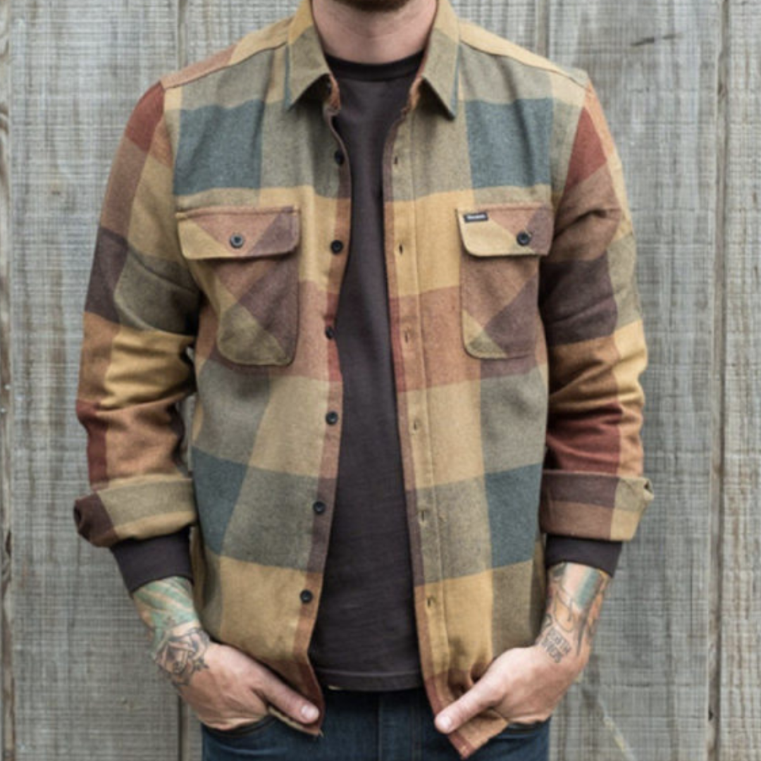 Bramwell | Men's Insulated Flannel Shirt | Cozy, Stylish, Winter Essential