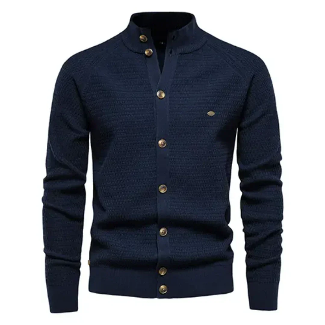 Bramwell | Men's Cozy Knit Cardigan | Slim Fit, Soft Fabric, Stylish Design